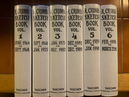 Crumb sketchbook vols 2 - r., 1,