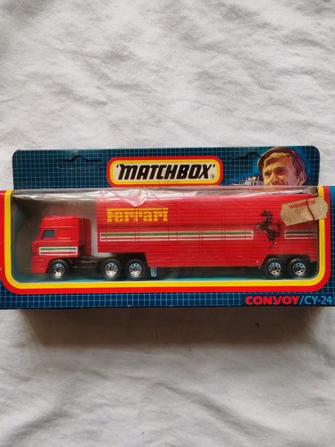 Matchbox ferrari lorry daf - ferrari,