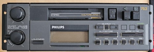 Philips 753 car - philips, radio