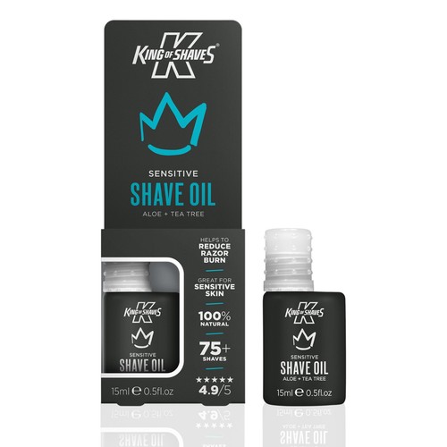 King shaves sensitive shave - king,