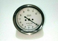 Veglia Borletti Tachometer WHITE FACE DUCATI 12000 rpm 4:1