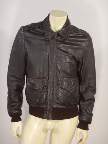 Vintage schott brown leather - schott,