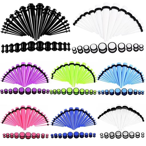 36pcs lot acrylic - 36pcs/lot, ear