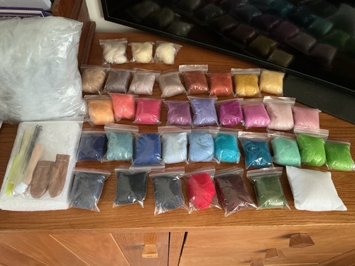 Needle felting kit - felting, mixed