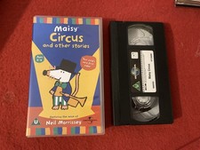 MAISY MOUSE CIRCUS AND OTHER STORIES RARE VINTAGE VHS VIDEO TESTED FREE POSTAGE 