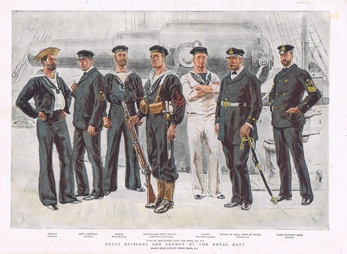 Royal navy petty - petty, and