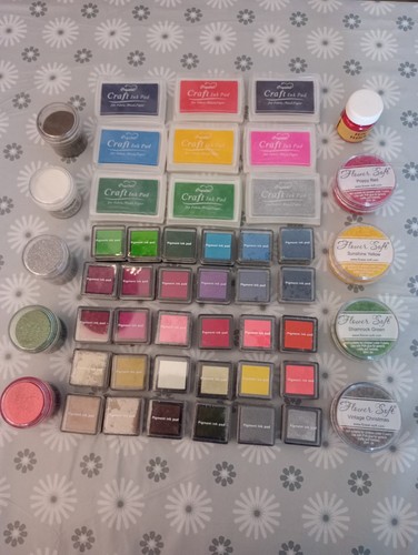 Crafting ink pads - crafting,