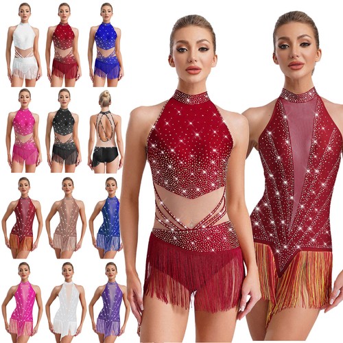 Women shiny rhinestone mesh - shiny,