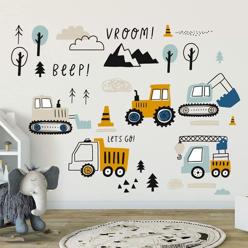 Pcs tractor digger wall - pcs,