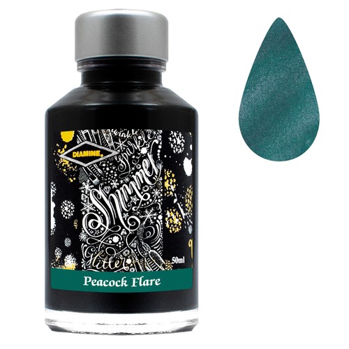 Diamine glass bottled - glass, shimmer
