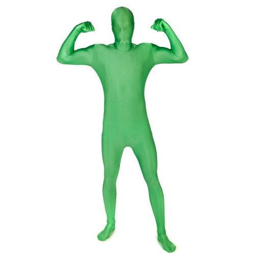 Adult green morphsuit - morphsuit, m