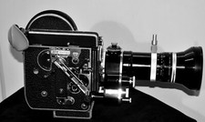 Bolex Paillard H16 Reflex, film camera, good condition with lenses