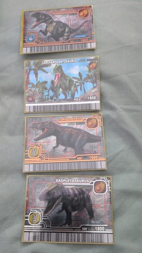 Dinosaur king arcade cards - king,