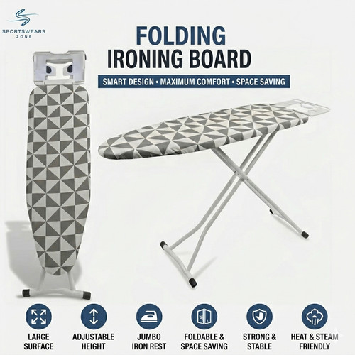 Ironing board folding - ironing,
