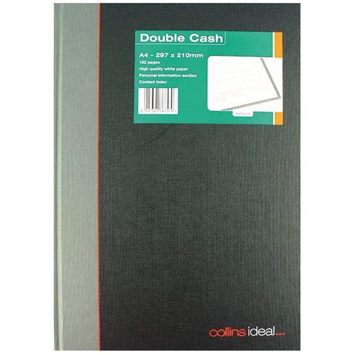 Collins ideal book double - book, a4