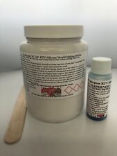 RTV Mould Making Rubber 40A Condensation Cure Silicone 1KG blue cat Kit