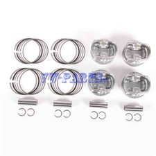 1.8T Pistons & Rings Kit Fit For Mercedes Benz C250 E200 SLK200 271 030 6317
