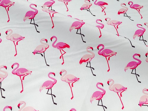 Pink flamingo 100 cotton - pink, 100%