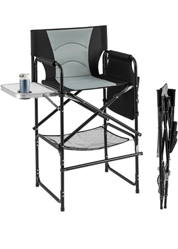 Tall folding director - folding, chair