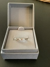 Clogau Tree Of Life Ring Silver 925 Rose Gold Leaves Size L