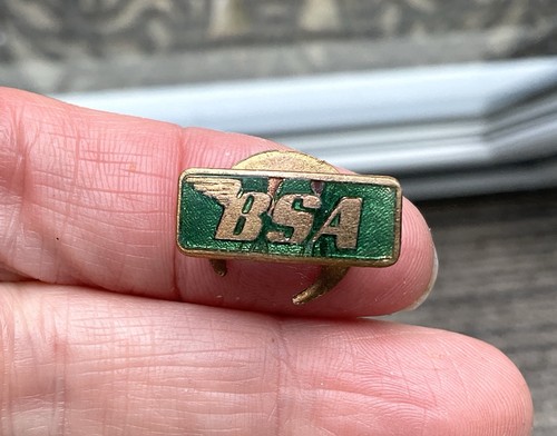 Vintage bsa motorcycles - vintage, lapel