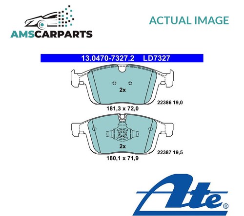 Brake pads set braking - pads, pad