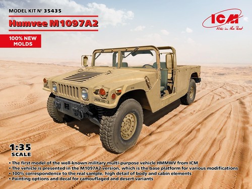Icm 35435 army humvee - icm,