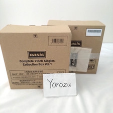 OASIS Complete 7 inch Single Collection BOX Vol. 1 & Vol.2 Limited set Vinyl