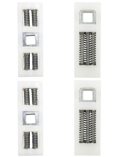 Upvc door handle - upvc, spring