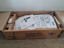 Drive DeVilbiss Healthcare Bellavita  White Reclining Bath Lift Never Used Ex Di