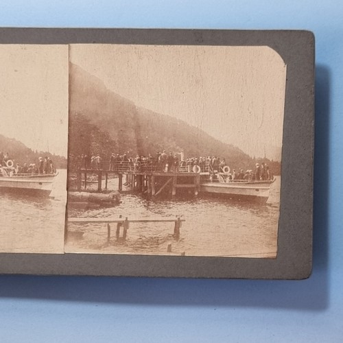 Lake district stereoview 3d - lake,