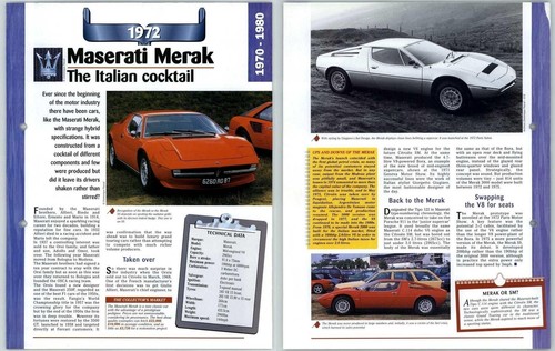 Maserati merak 1970 1980 - merak,