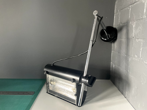 Joe colombo black wall - wall, lamp