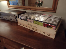 CD Storage Box ~ Wooden wine box ~ Italy, Spain, USA (BOX ONLY).