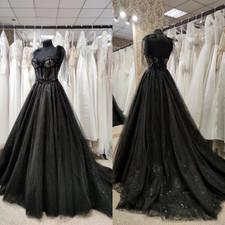 Black Gothic Wedding Dresses