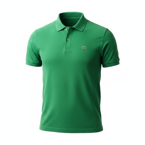 Lacoste green regular fit polo - fit,