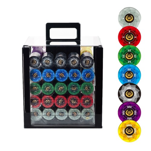 Mrc poker 1000pcs - mrc, crown