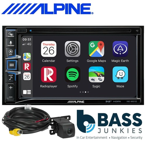 Alpine ine w611d sat - alpine, 7"