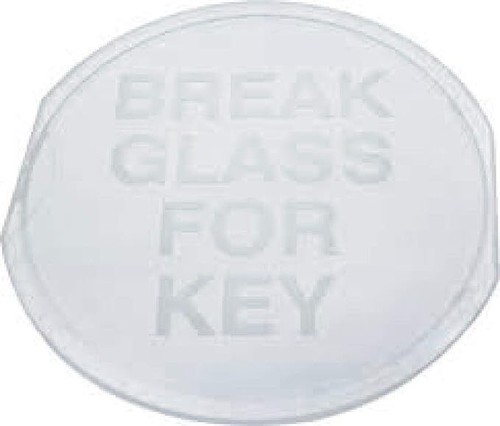 Break glass key box - glass, hammer