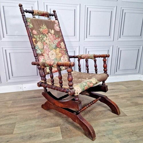 Antique american rocking chair - antique,