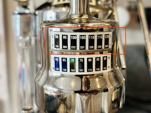 Pavoni head thermometer - head, /