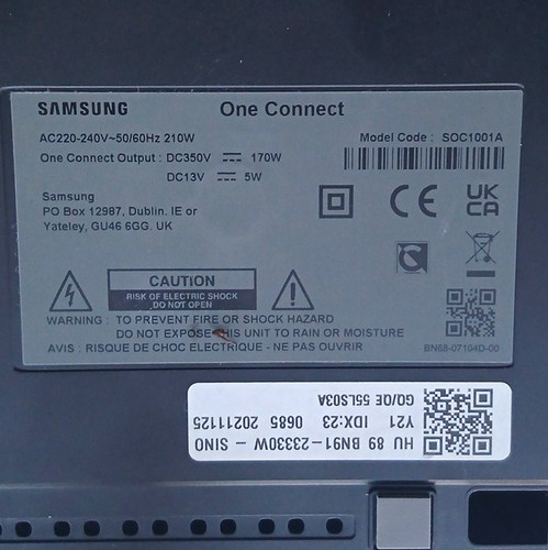 Samsung 55ls03a connect one - 55ls03a,