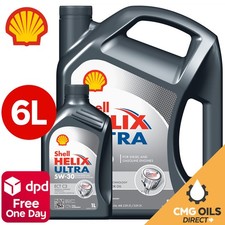 SHELL HELIX ULTRA ECT C3 5W30 6L  FULLY SYNTHETIC ENGINE OIL  ACEA C3 API SN