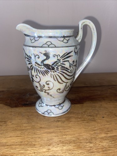 Vintage samurai china lustre - vintage,