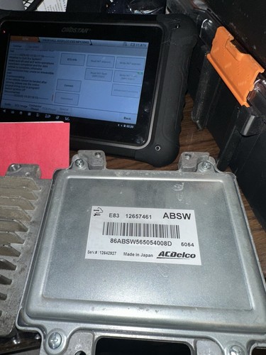 Vauxhall ecu acdelco - vauxhall, e83