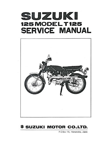 Suzuki t125 stinger - t125,