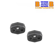 VW EXHAUST RUBBERS GOLF MK3 GTI VR6 CORRADO 2.0L VR6 x 2 C948