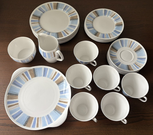 Shelley aegean 14283 tea set - shelley,
