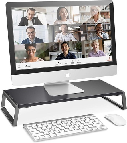Monitor stand riser with metal - stand,