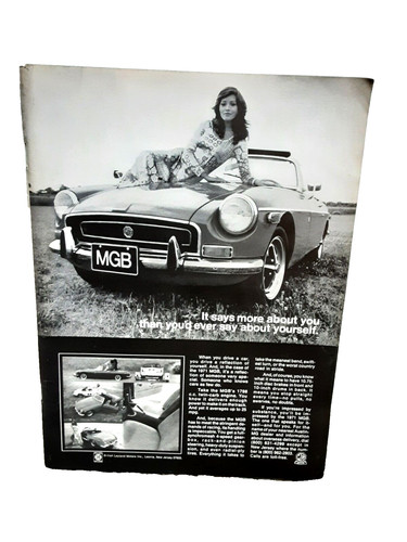 1971 mgb car - twin, carb